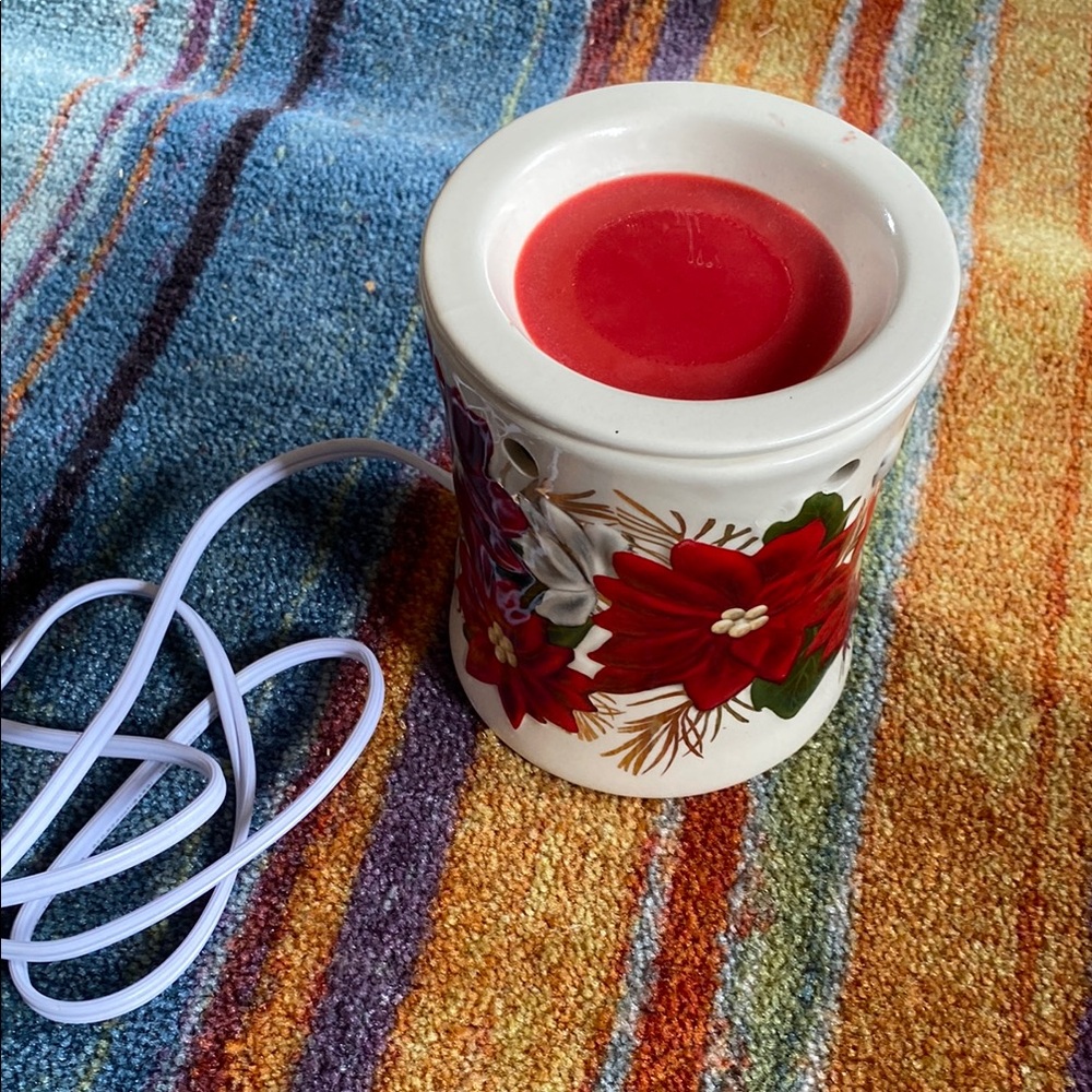 Floral Ceramic Wax Warmer